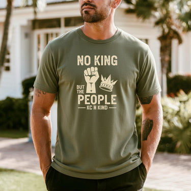 No King But The People T-Shirt – Unisex Equality & Empowerment Tee
